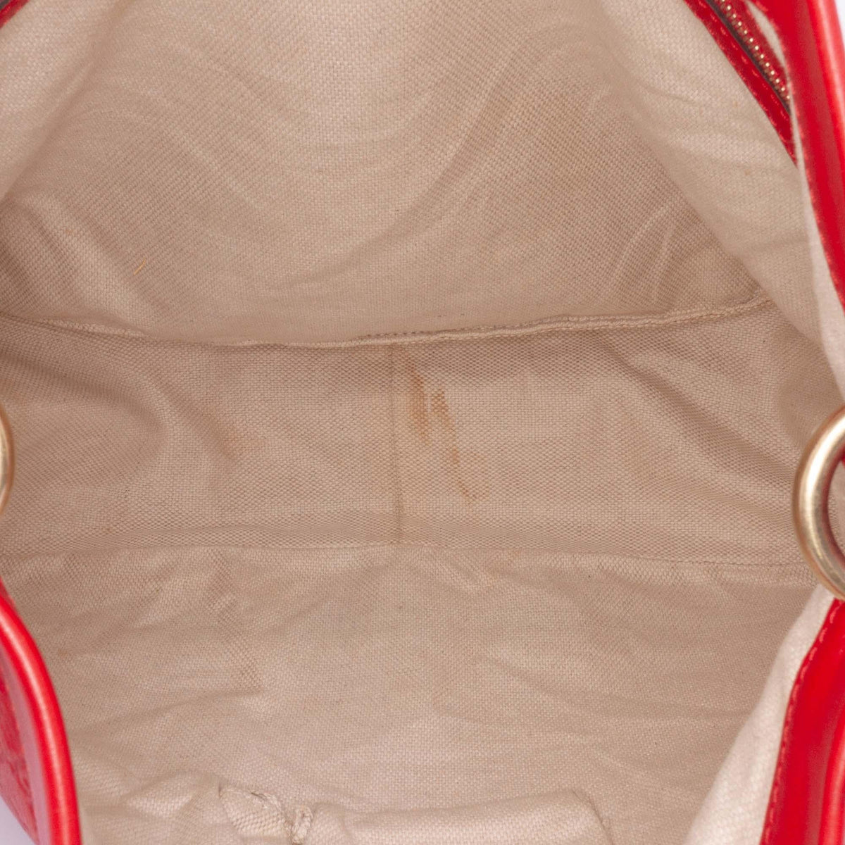 Gucci Medium Guccissima Valentine Top Handle Bag
