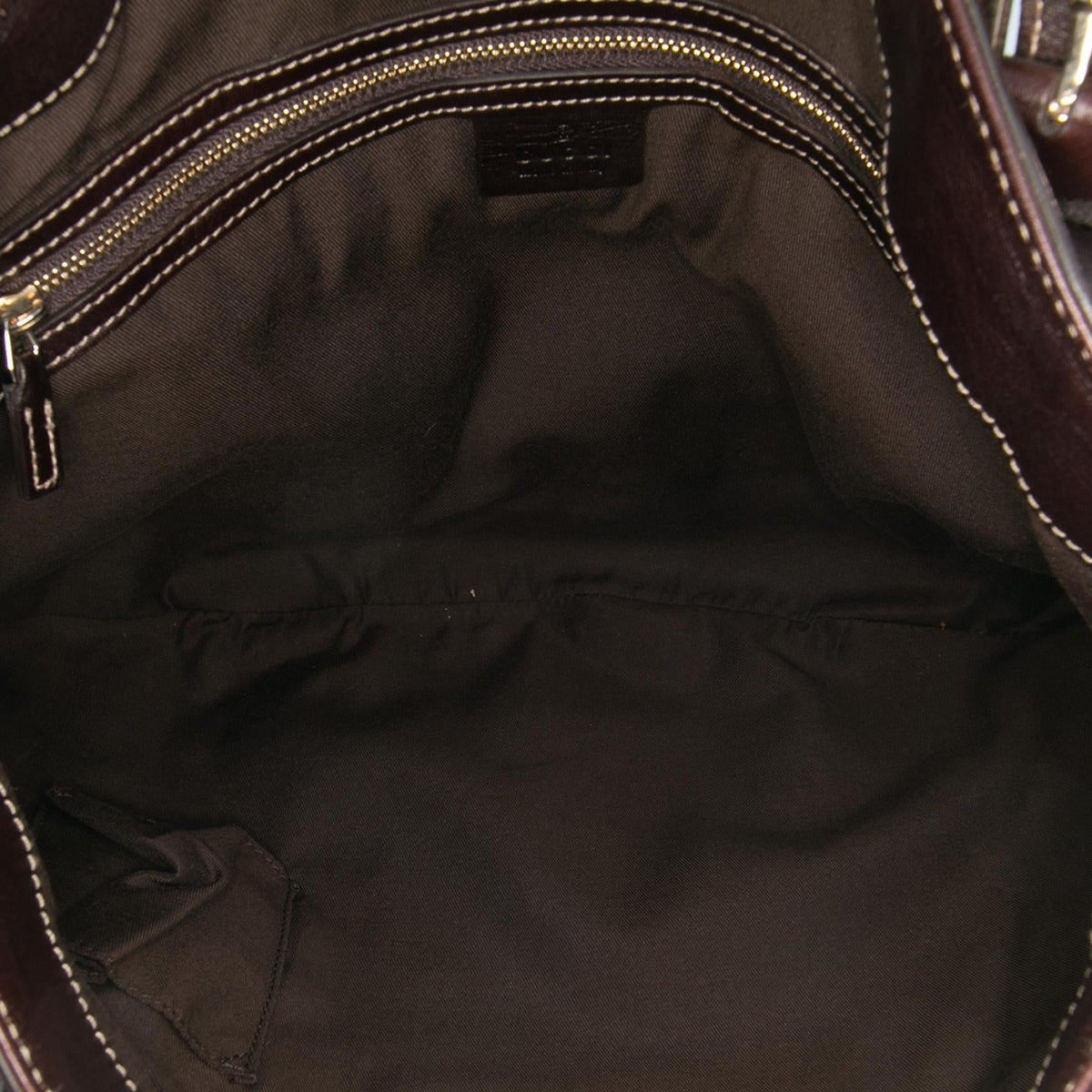 Gucci Medium Leather Web Britt Satchel