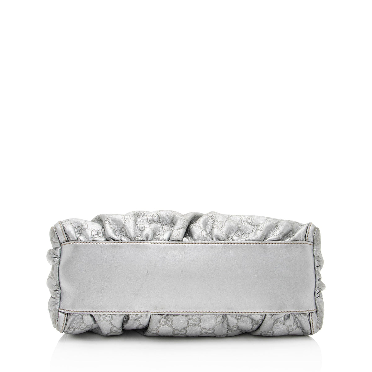 Gucci Metallic Guccissima Leather D Ring Small Hobo (SHF-KWHGdg)