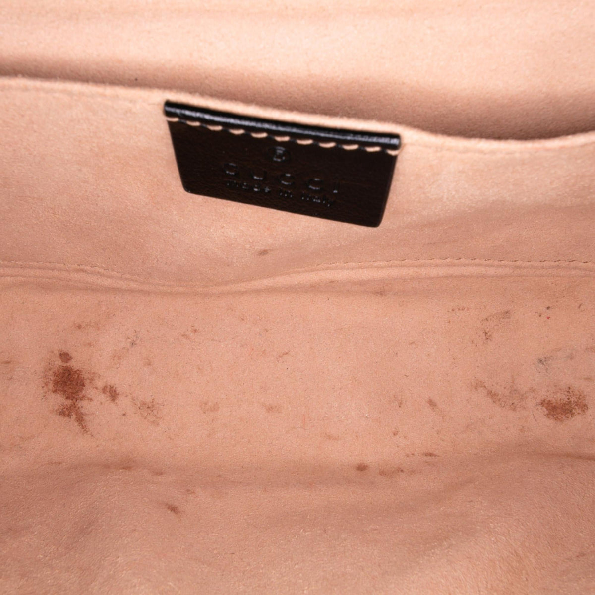 Gucci Mini GG Marmont Matelasse Canvas Flap Crossbody