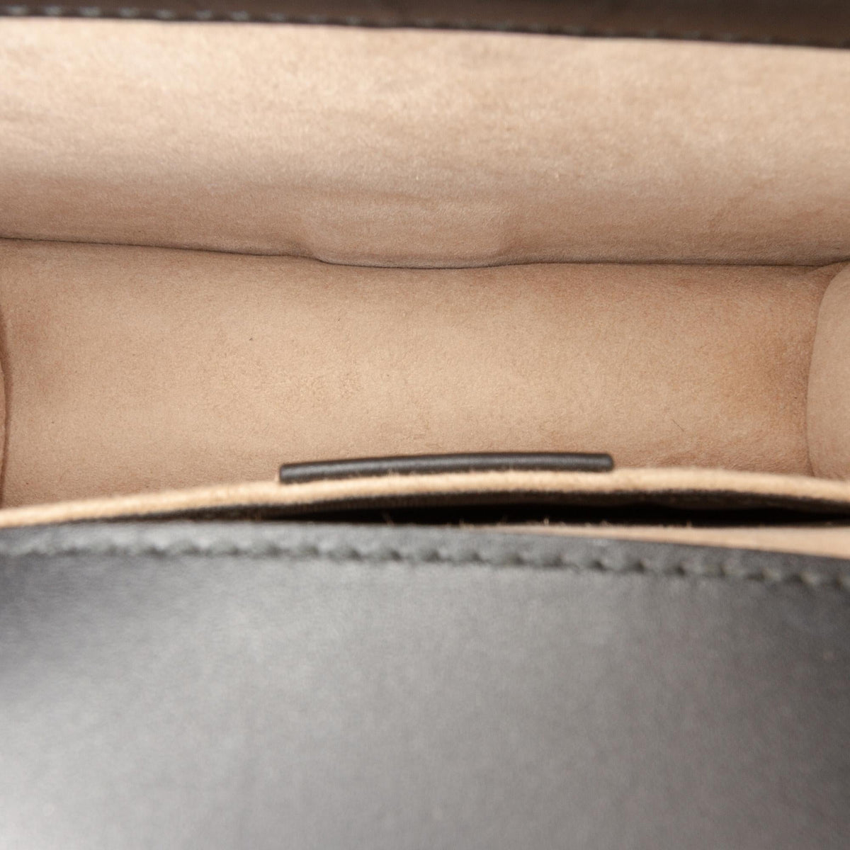 Gucci Mini Leather Web Sylvie Chain Crossbody
