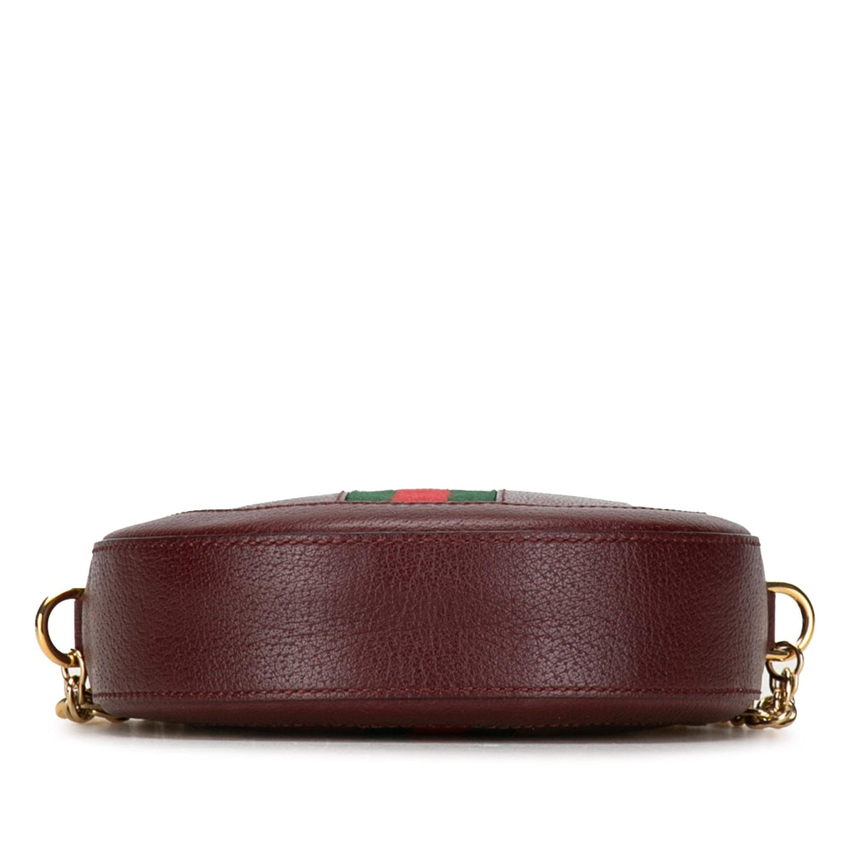 Gucci Mini Round Ophidia Leather Crossbody Bag (SHG-1IdXbq)