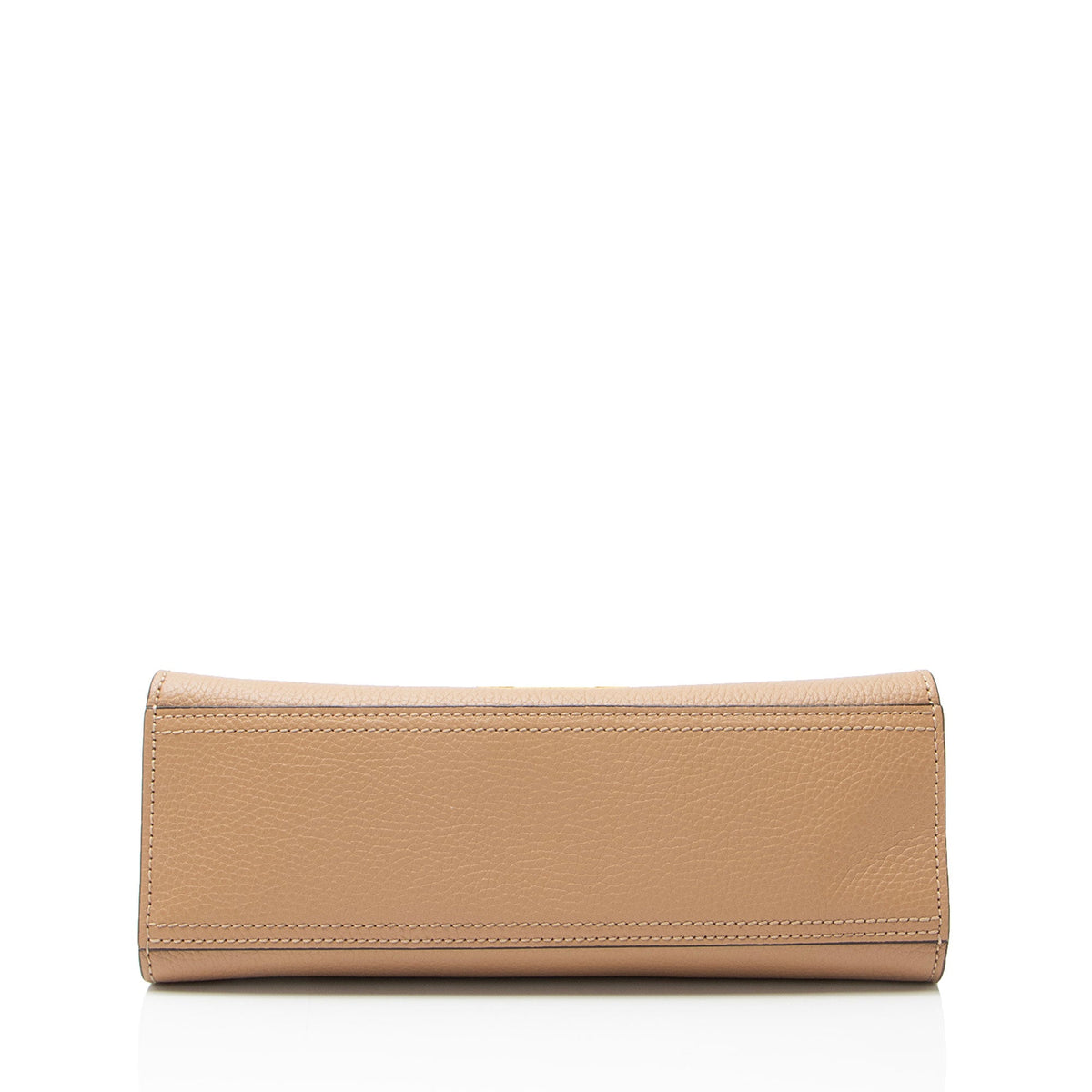 Gucci Pebbled Leather GG Marmont Top Handle