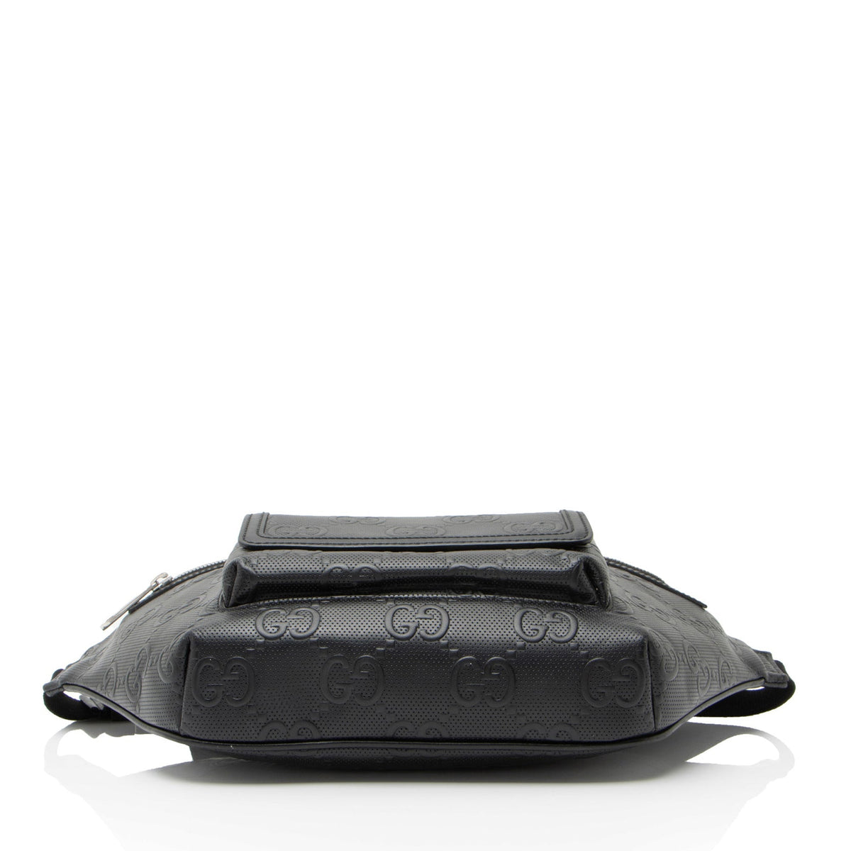 Gucci Perforated GG Embossed Pocket Belt Bag