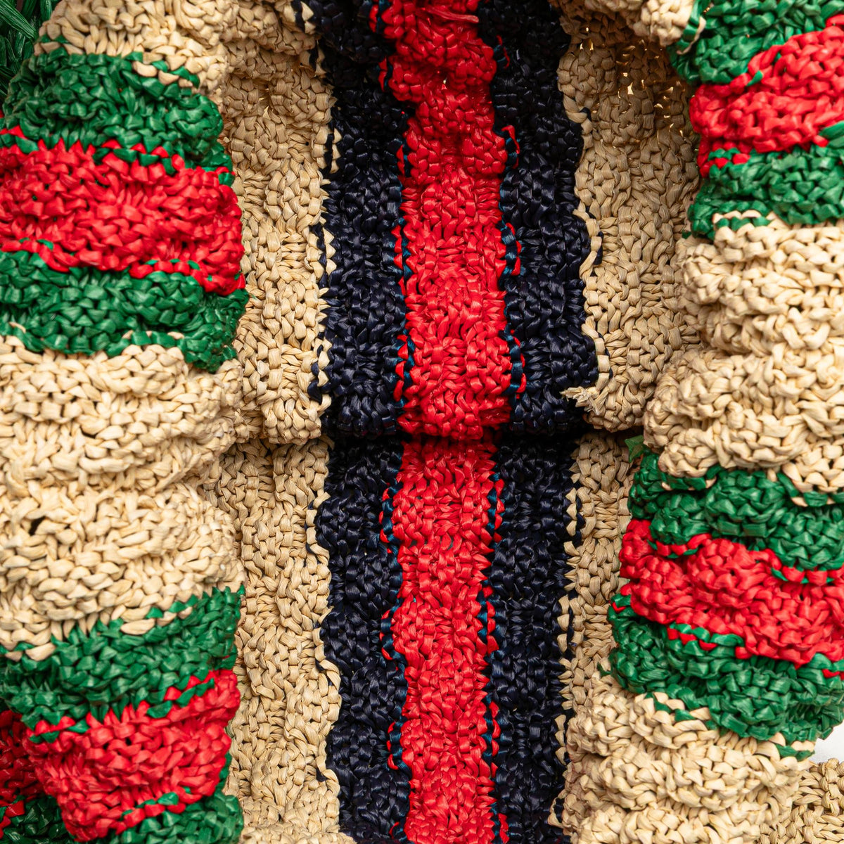 Gucci Raffia Web Crossbody