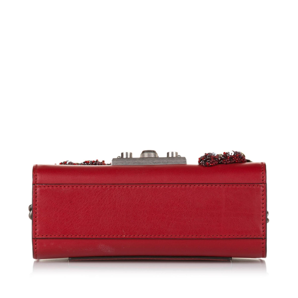 Gucci Small Embroidered Padlock Crossbody (SHG-BxKVG5)