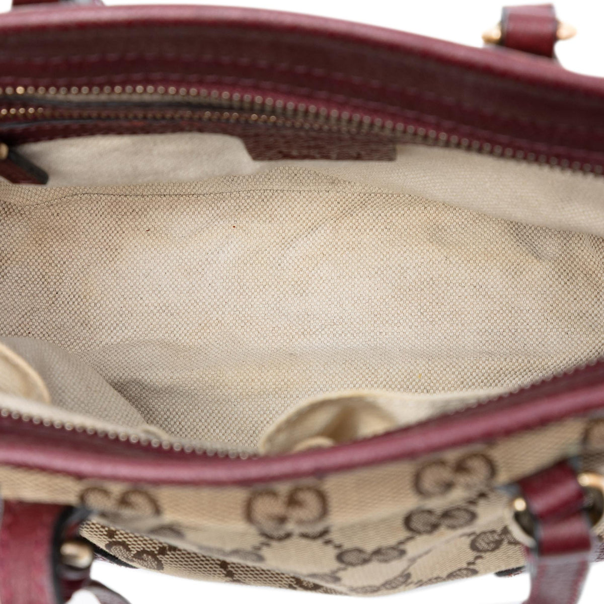 Gucci Small GG Canvas Bree Satchel