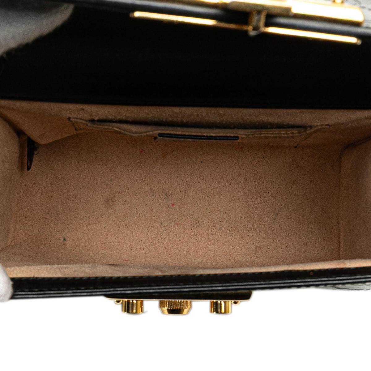 Gucci Small Guccissima Padlock Crossbody