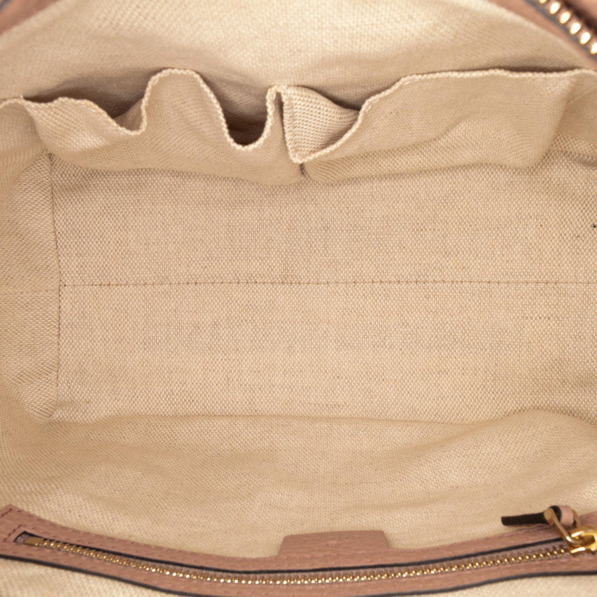Gucci Small Pebbled Leather Soho Cellarius Satchel