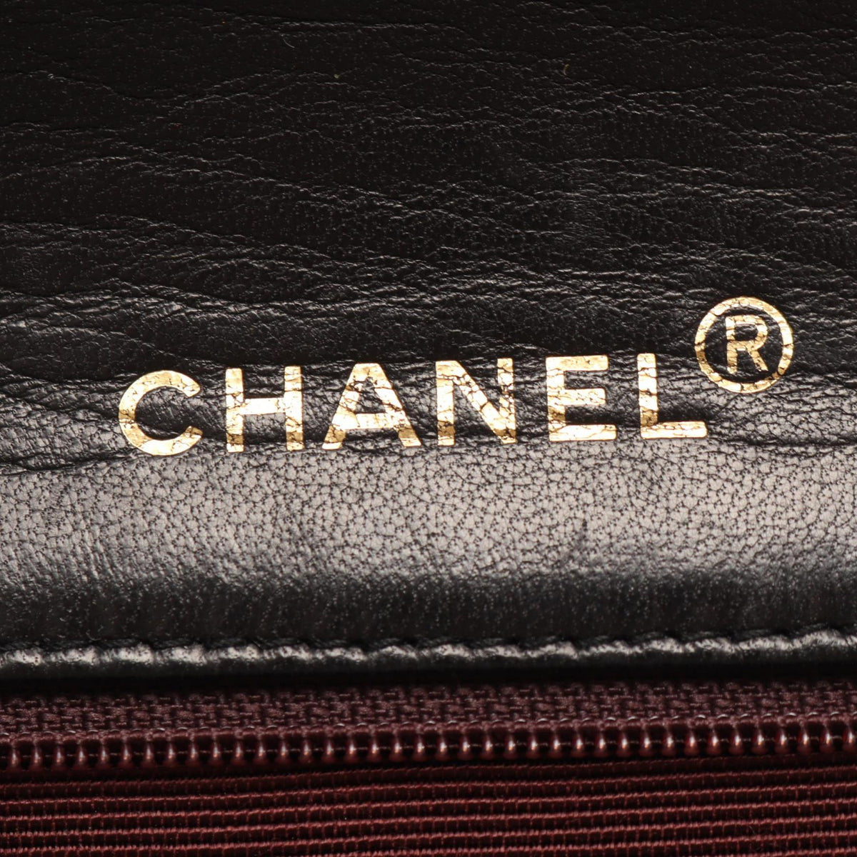 CHANEL Black Matelasse full flap Lambskin (sheep leather) 2101220084509