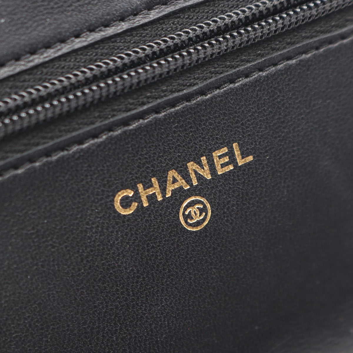 CHANEL Black Matelasse Icon Charm Lambskin (sheep leather) AP0250 2106800639735