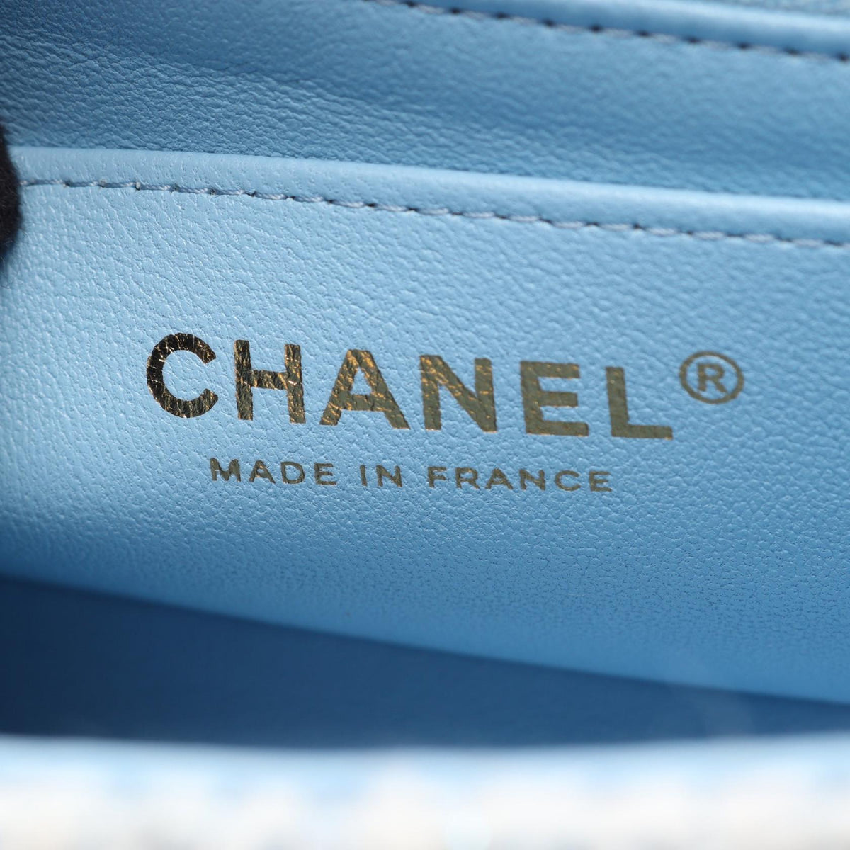 CHANEL Blue Mini Matelasse 20 Fabric A69900 2107601172087