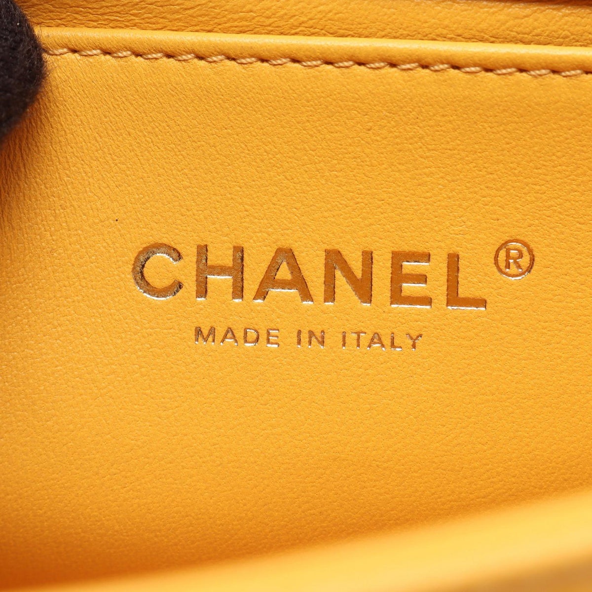 CHANEL Yellow Boy Chanel Small Grained Calfskin leather A67085 2106800639407