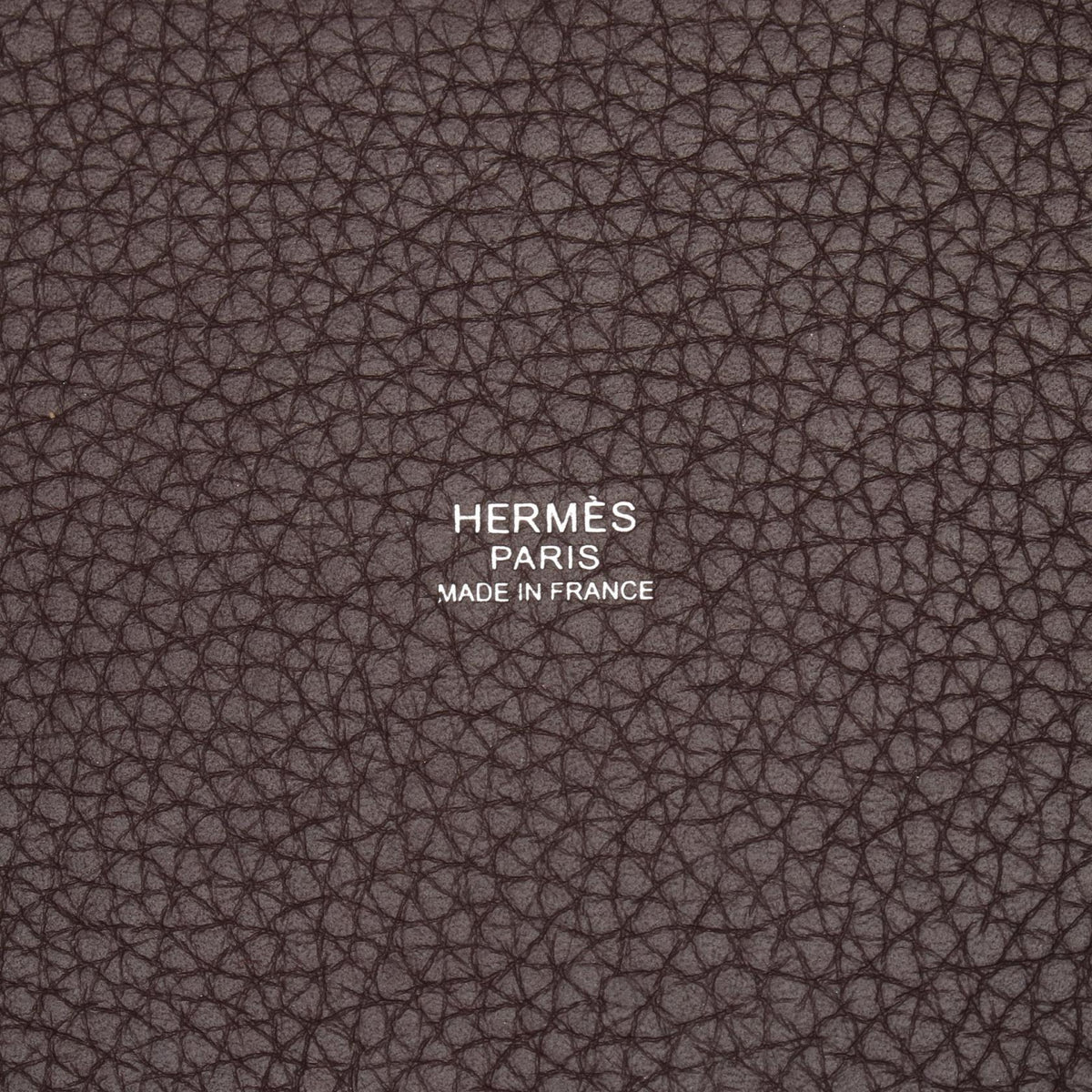 HERMES Picotin Rock Eclat PM Rouge sellier Anemone HandbagRouge sellier Rouge sellier Brown/Purple Taurillon Clemence leather Vaux Swift leather 2104102529099