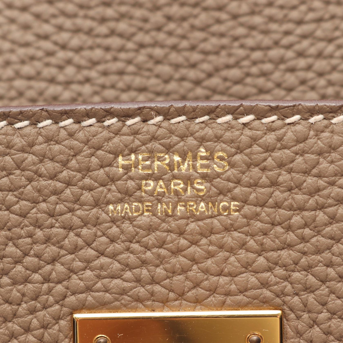 HERMES Birkin 30 HandbagEtoupe Grey Etoupe Grey Gray Togo leather leather Togo leather 2120300056625