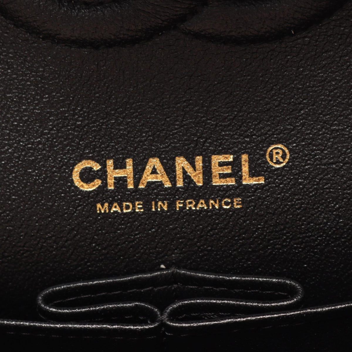 CHANEL Black Matelasse Egyptian Charm Double Flap Lambskin (sheep leather) 2106800638516