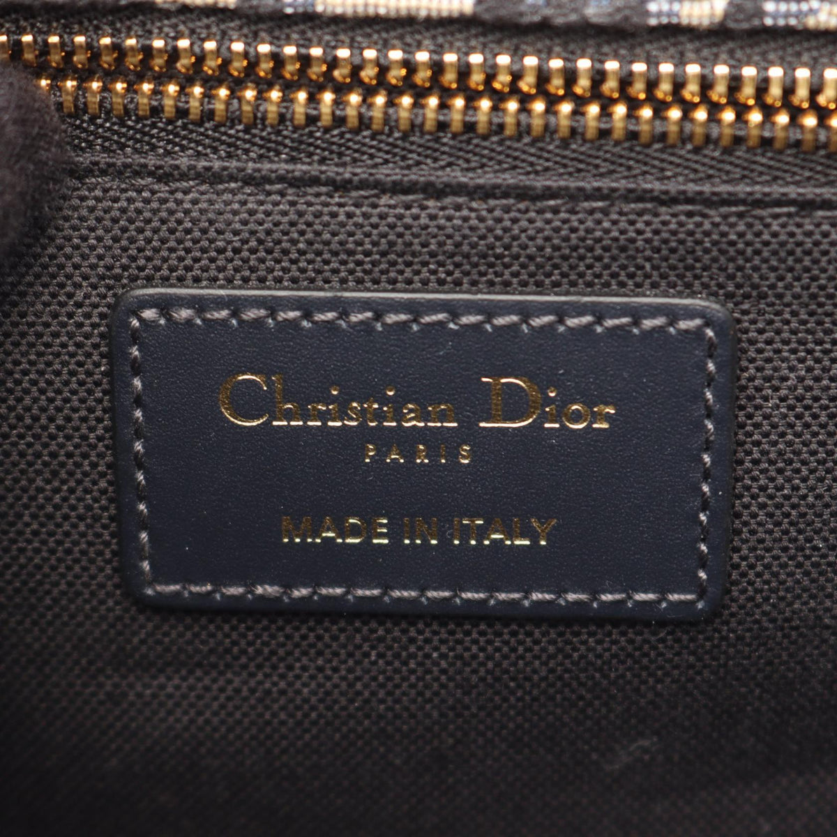 Dior 30 MONTAIGNE Oblique Shoulder Bag Beige/Navy canvas leather M9203UMOS 2106800638158
