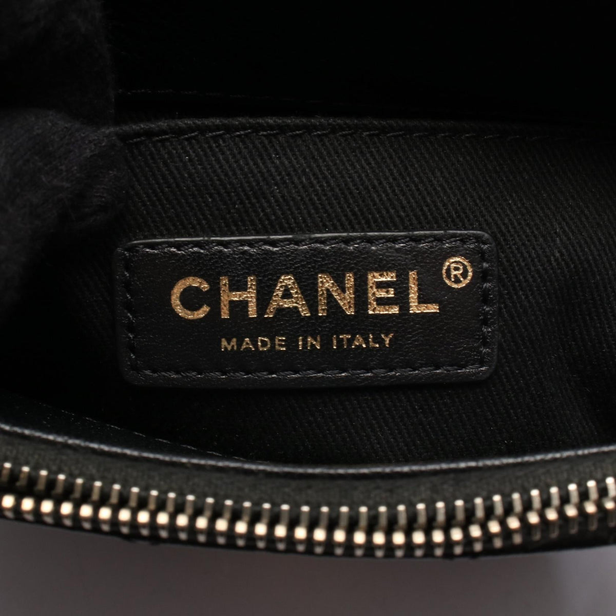 CHANEL Black Matelasse 2WAY leather A93460 2120300056090