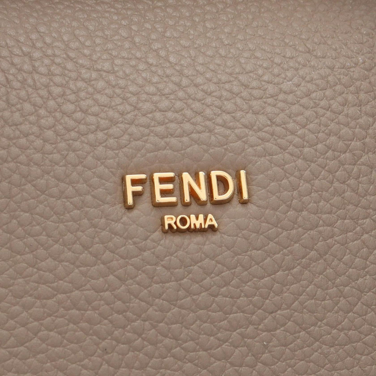 FENDI Boston 365 Medium 2WAY Handbag Beige leather 8BL152 2107400258425