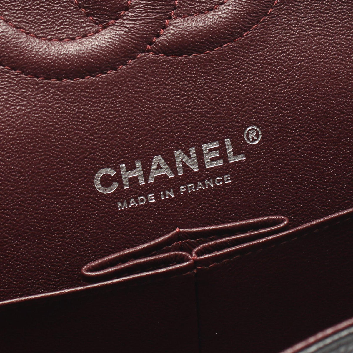 CHANEL Black Matelasse W flap Grained Calfskin leather 2101220037079