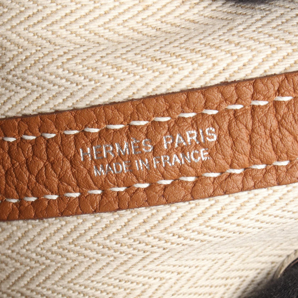 HERMES Garden party TPM Gold Tote BagGold Gold Brown Negonda leather leather 2106800637847