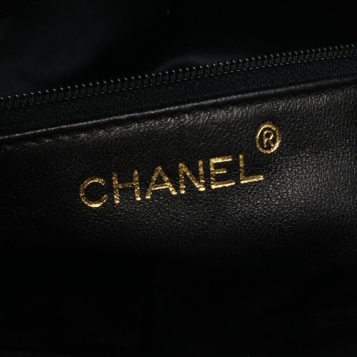CHANEL Black Matelasse Lambskin (sheep leather) 2101220035549