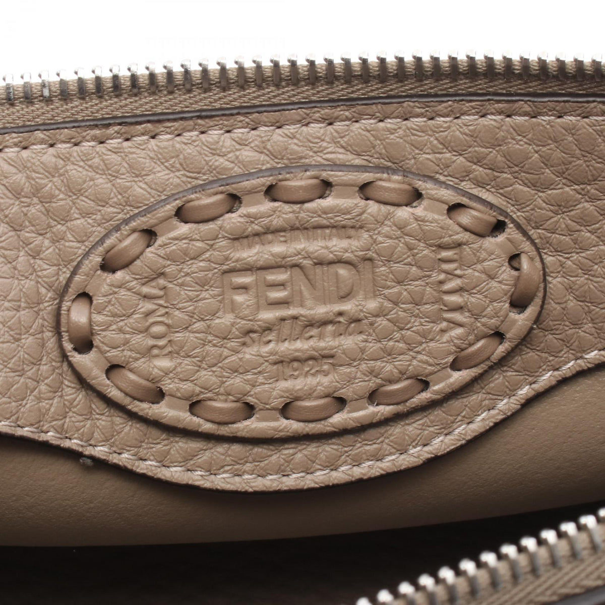 FENDI By the Way Selleria Mini 2WAY Handbag Beige leather 8BS098ASU2F04Y9 2101220025052
