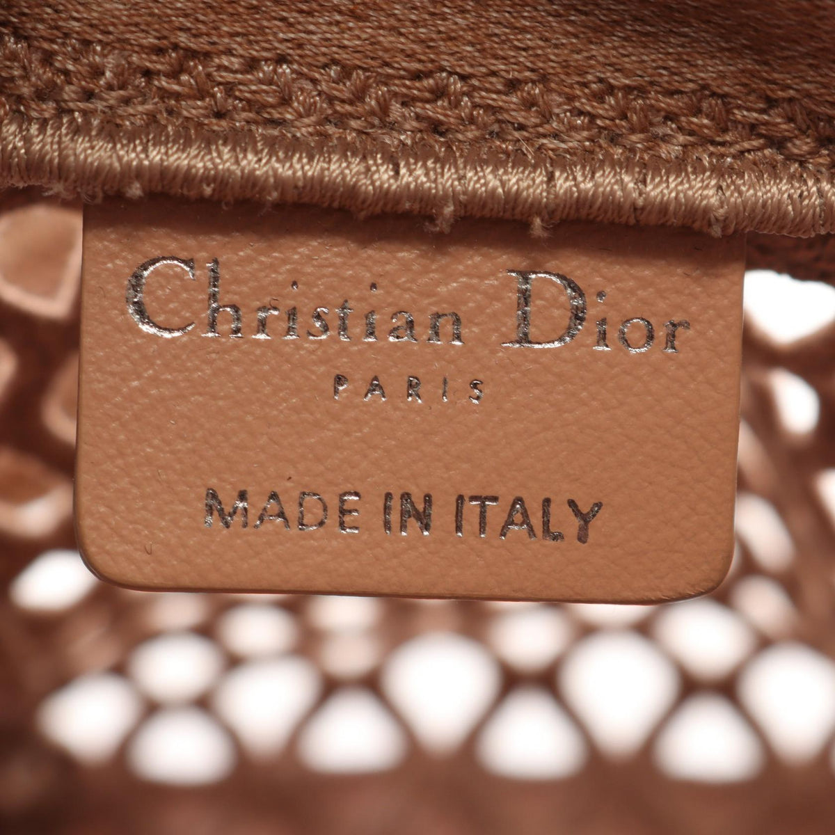 Dior DIOR CAMP Mesh Messenger Bag Shoulder Bag Pink canvas 2120100034489