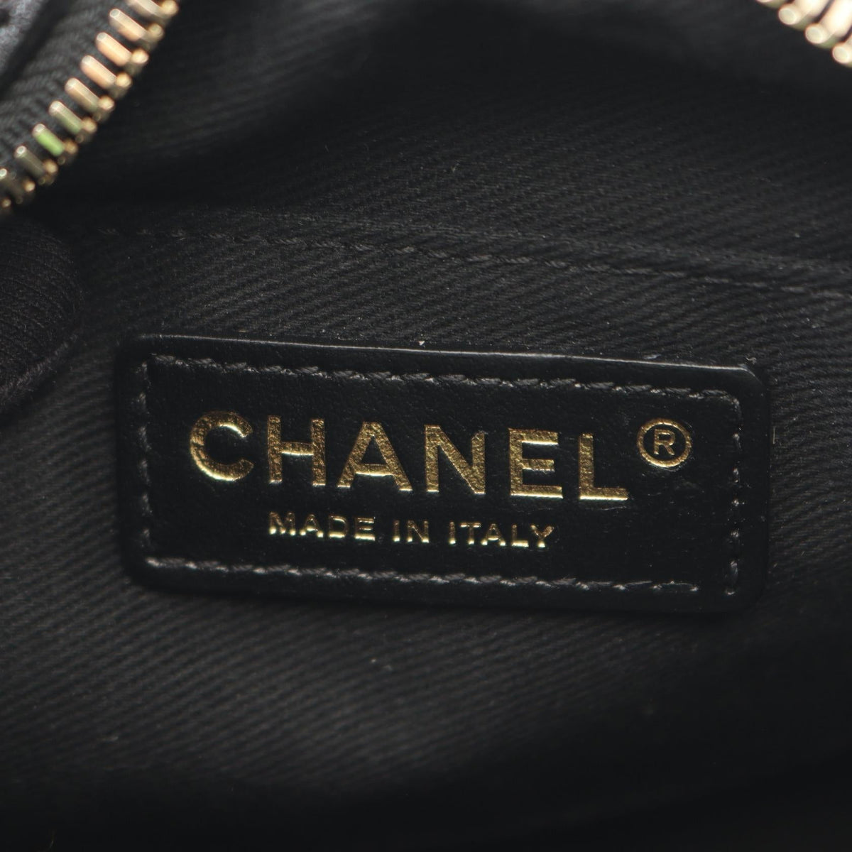 CHANEL Black Matelasse Small Lambskin (sheep leather) 2104102523684