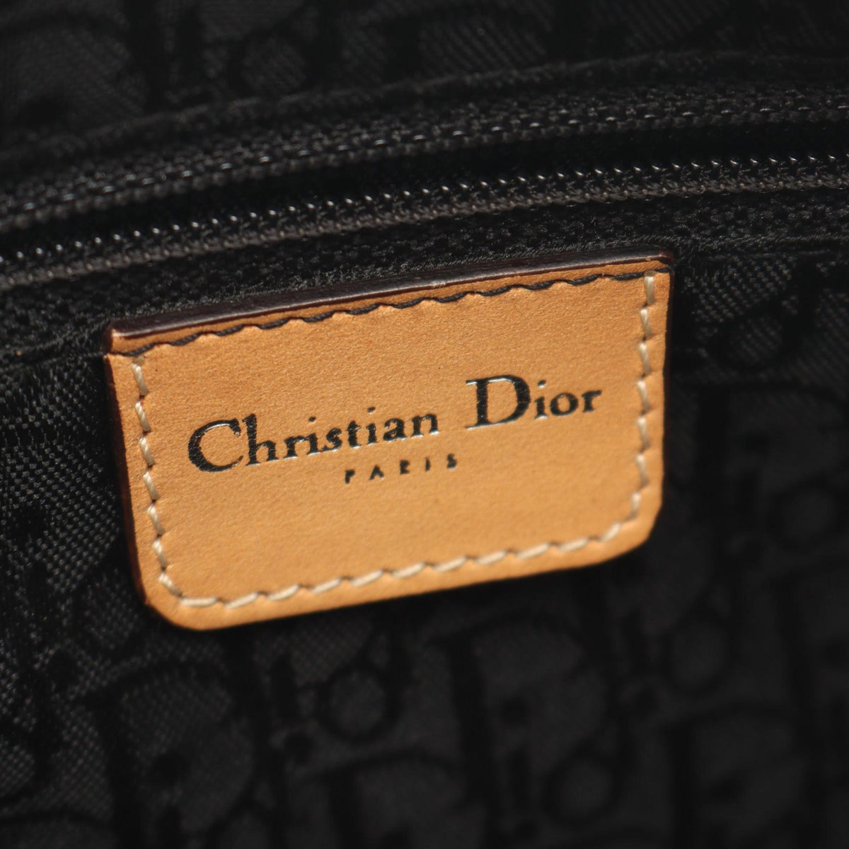 Dior 2WAY Handbag Brown/Multicolor PVC coated canvas�leather GOL44261 2101220012816