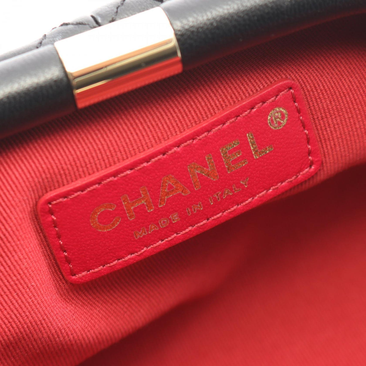CHANEL Black Matelasse Lambskin (sheep leather) AS2493 2101220002428