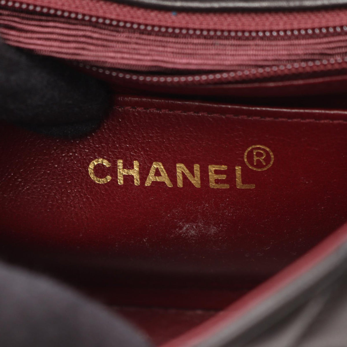 CHANEL Black Mini Matelasse Lambskin (sheep leather) 2104102522106
