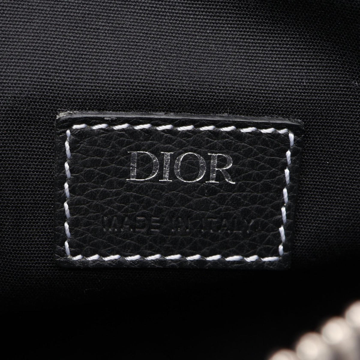 Dior Saddle Body Bag Waist bag Body bag Black leather 2101219994444