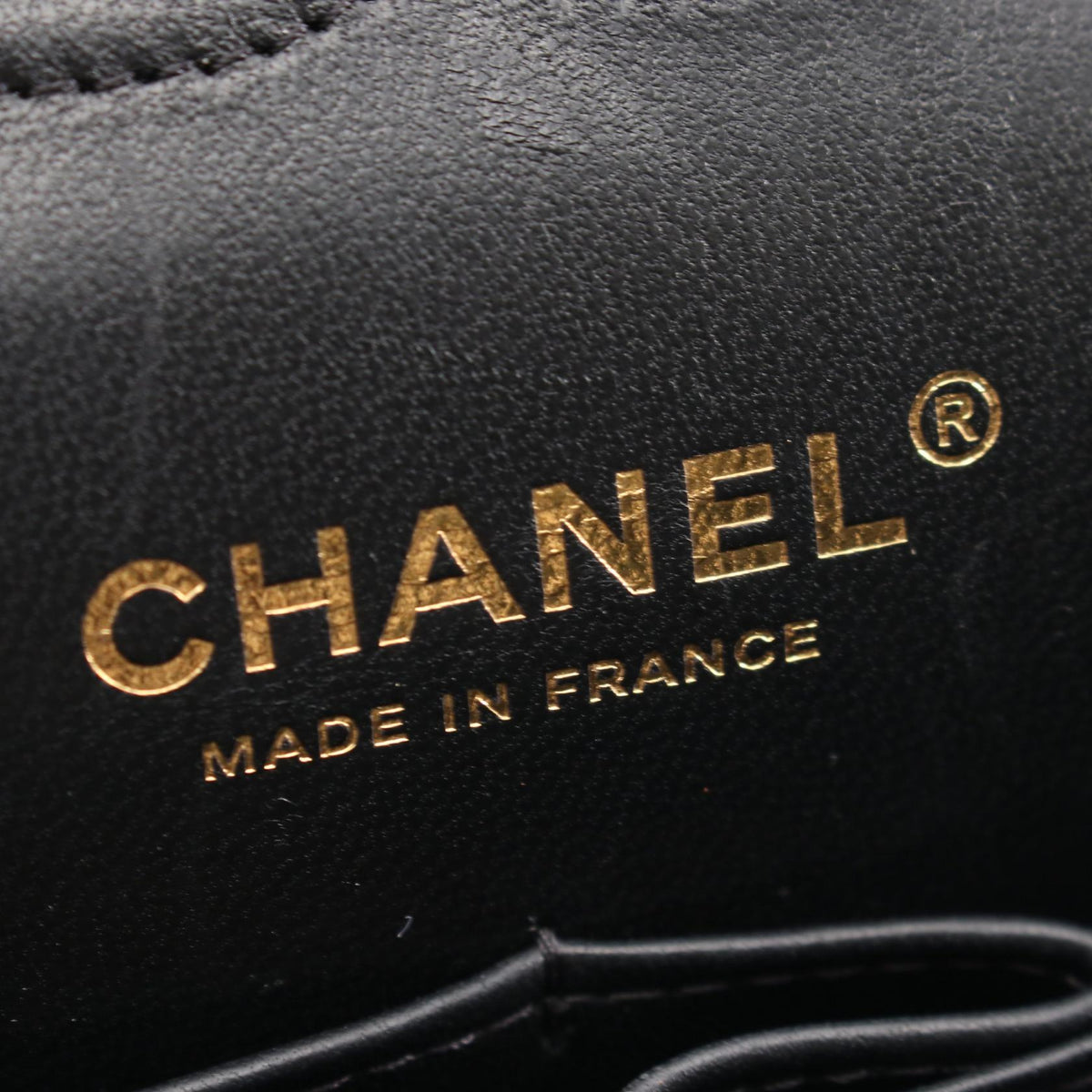 CHANEL Black Matelasse W flap Lambskin (sheep leather) 2101219992051