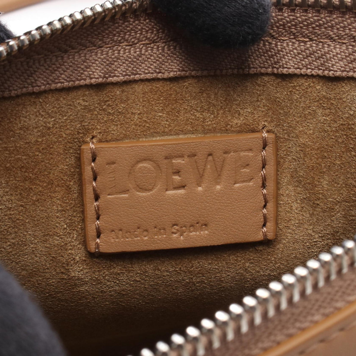 LOEWE Hoya pouch Shoulder Bag Brown leather C630R10X039579 2101219983851