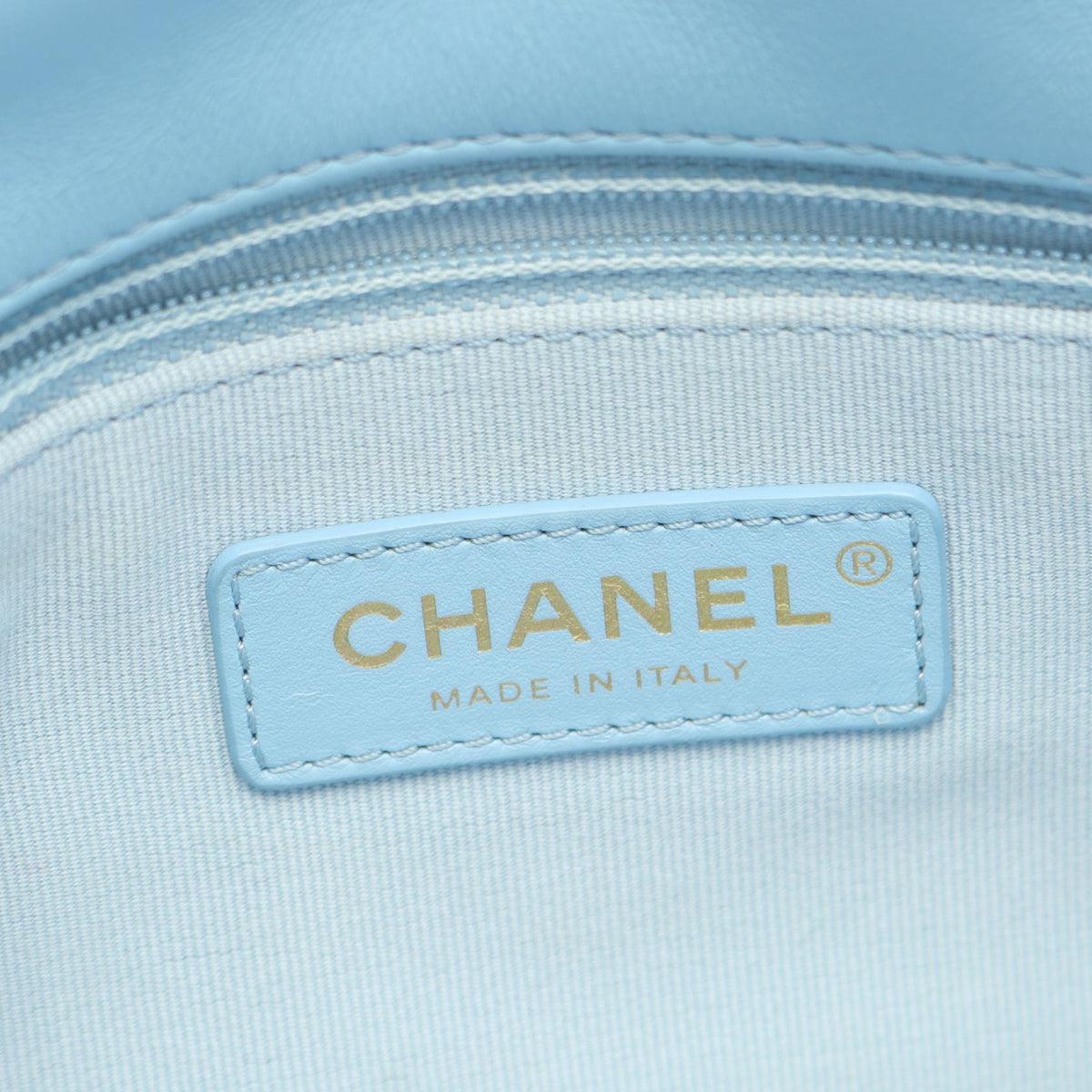 CHANEL Blue Matelasse combination metal fittings Lambskin (sheep leather) 2107601163825
