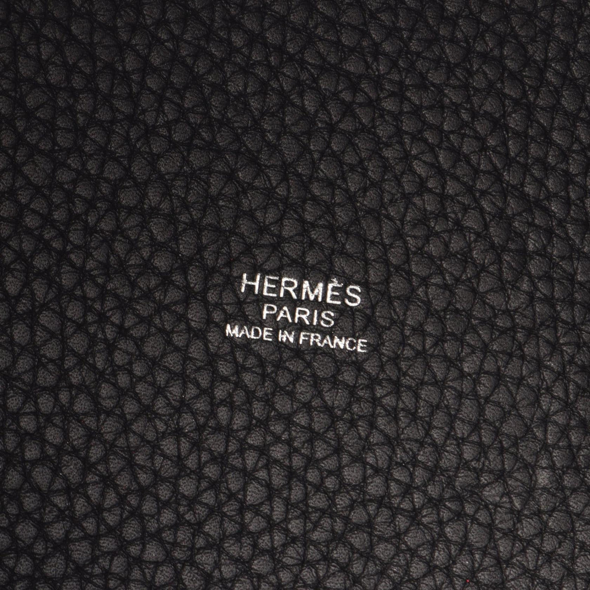 HERMES Picotin Lock MM HandbagNoir Black Noir Black Black Taurillon Clemence leather Taurillon Clemence 2107601164006