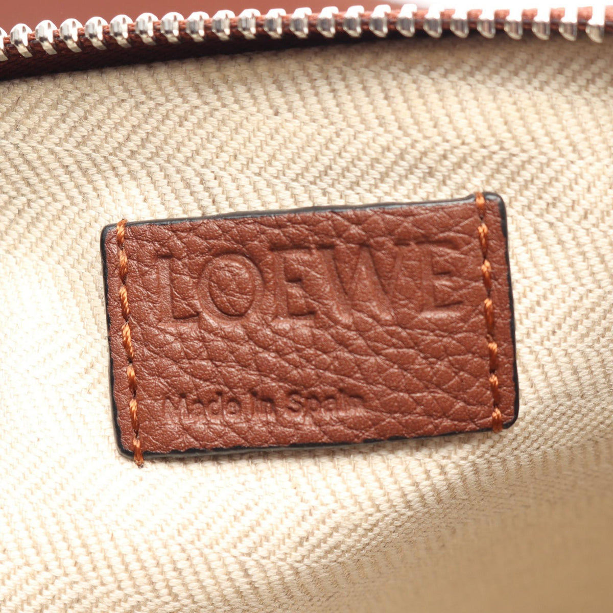 LOEWE ANTON SLING Anton Sling Waist bag Body bag Brown leather B511A09X10 2120800030774