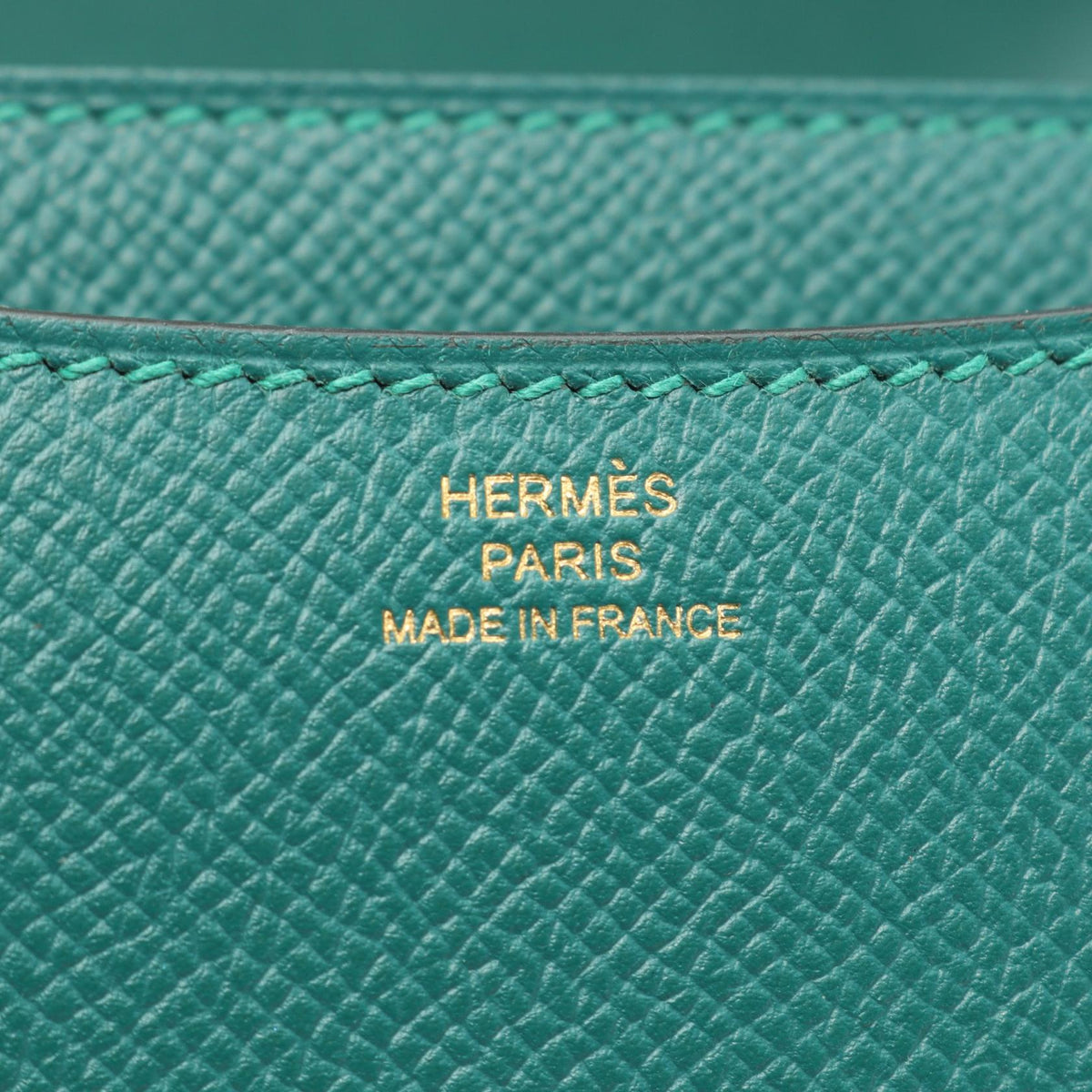 HERMES Constance 3 mini Shoulder BagVert vertigo Vert vertigo Green Epsom leather Epsom 2106800634952