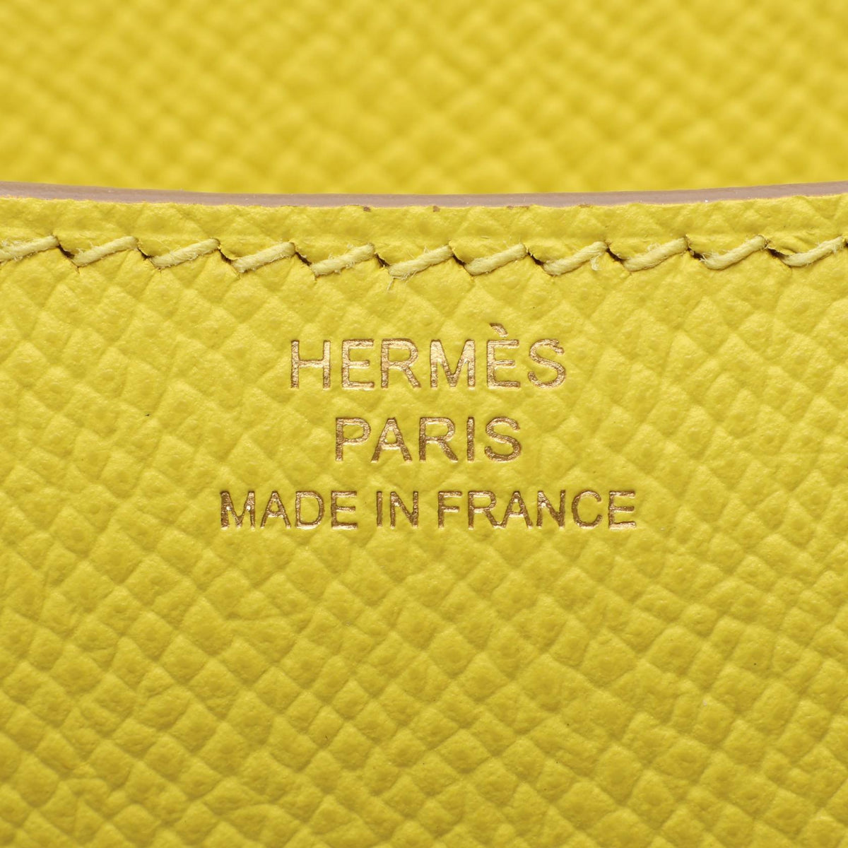 HERMES Constance 3 mini Shoulder BagLime Lime Yellow Epsom leather Epsom 2106800634969