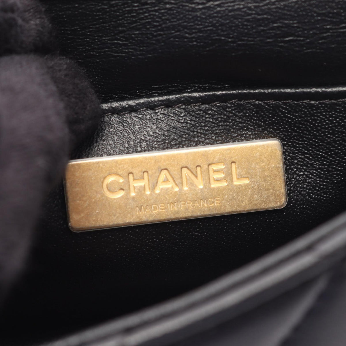 CHANEL Black Matelasse Lambskin (sheep leather) AS2599 2106800634518