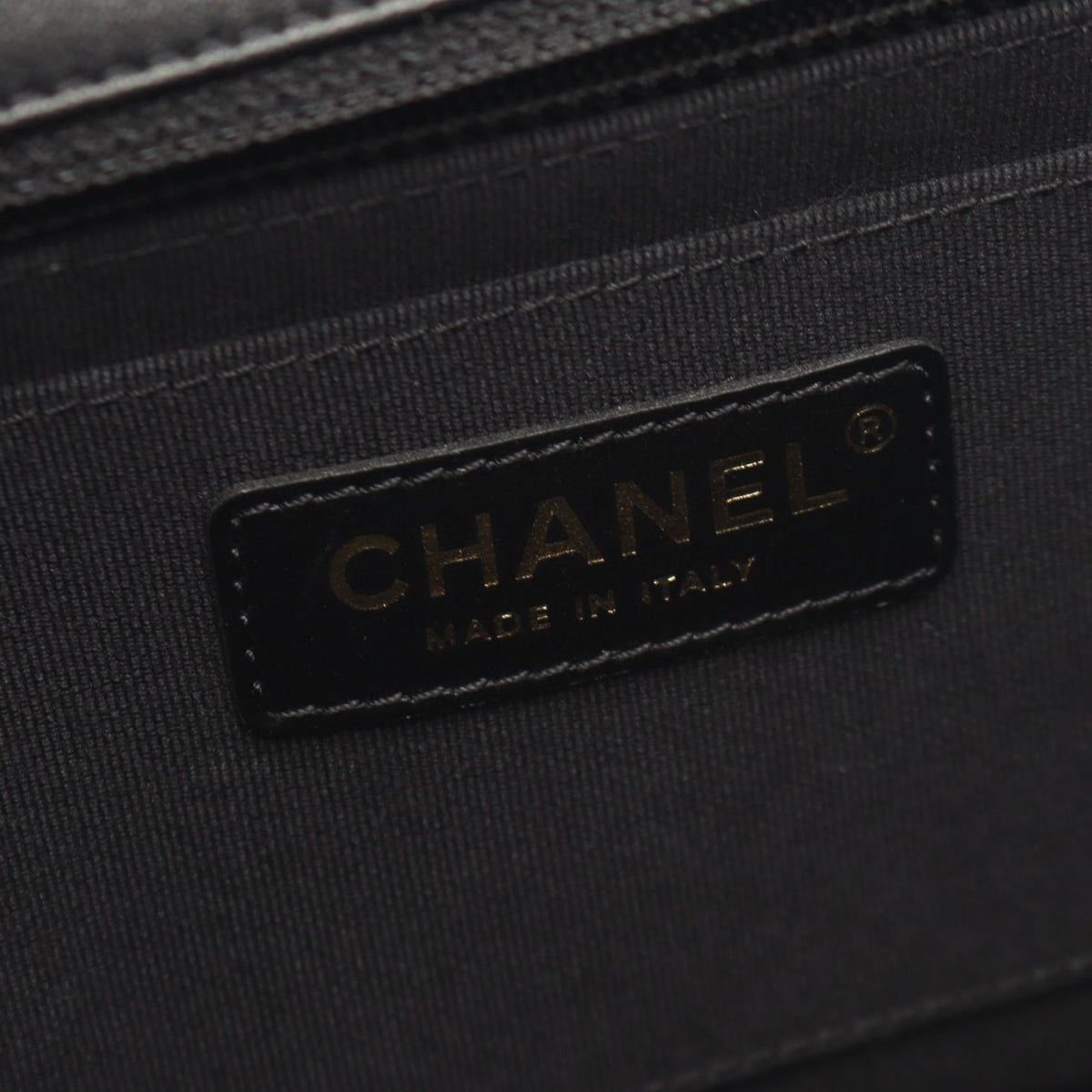 CHANEL Black Matelasse Lambskin (sheep leather) 2101219957784