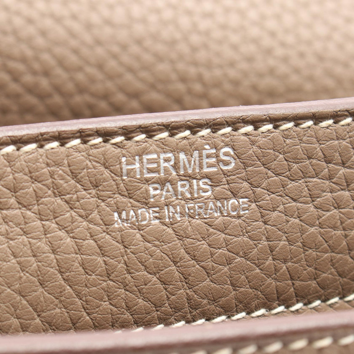 HERMES Sac Adepeche 38 Business bagEtoupe Grey Etoupe Grey Gray Taurillon Clemence leather Taurillon Clemence 2101219958170