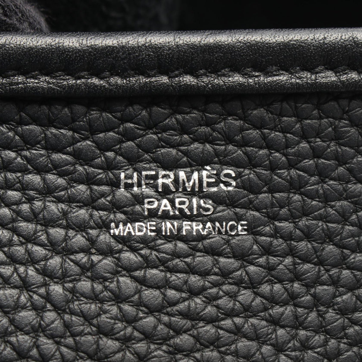 HERMES Evelyne 3 Troyes PM Shoulder BagNoir Black Noir Black Black Taurillon Clemence leather Taurillon Clemence 2101219956282
