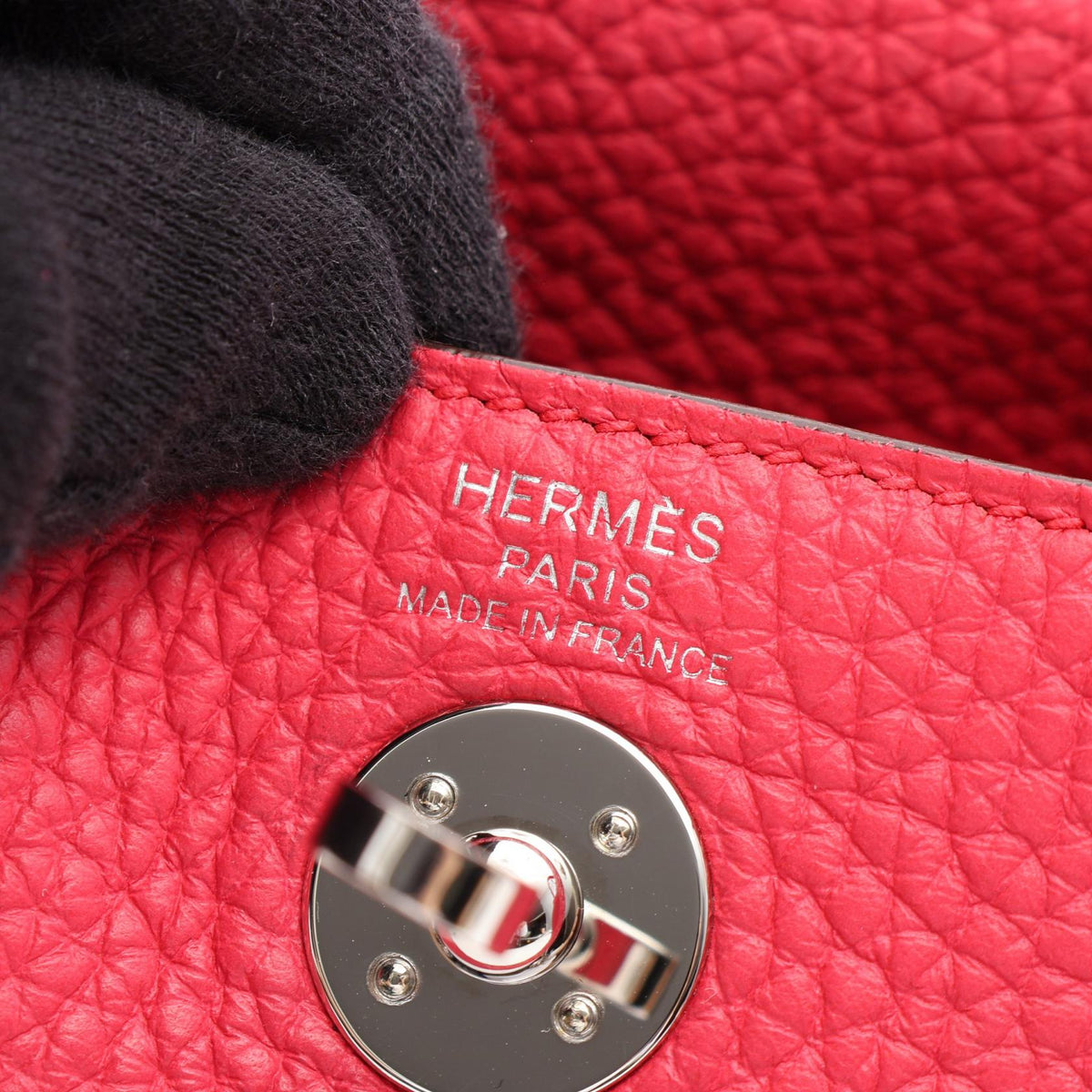 HERMES Lindy Mini Shoulder BagRose extreme Rose extreme Pink Taurillon Clemence leather Taurillon Clemence 2120300052504