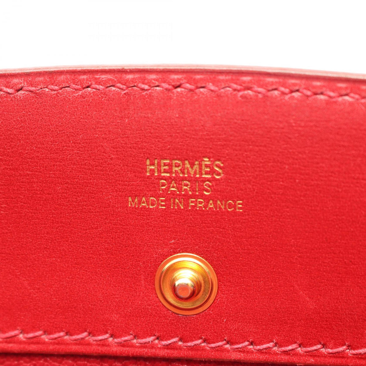 HERMES White Bus TPM Rouge vif HandbagRouge vif Rouge vif Red Box calf leather Calfskin (cowhide) 2101219939452