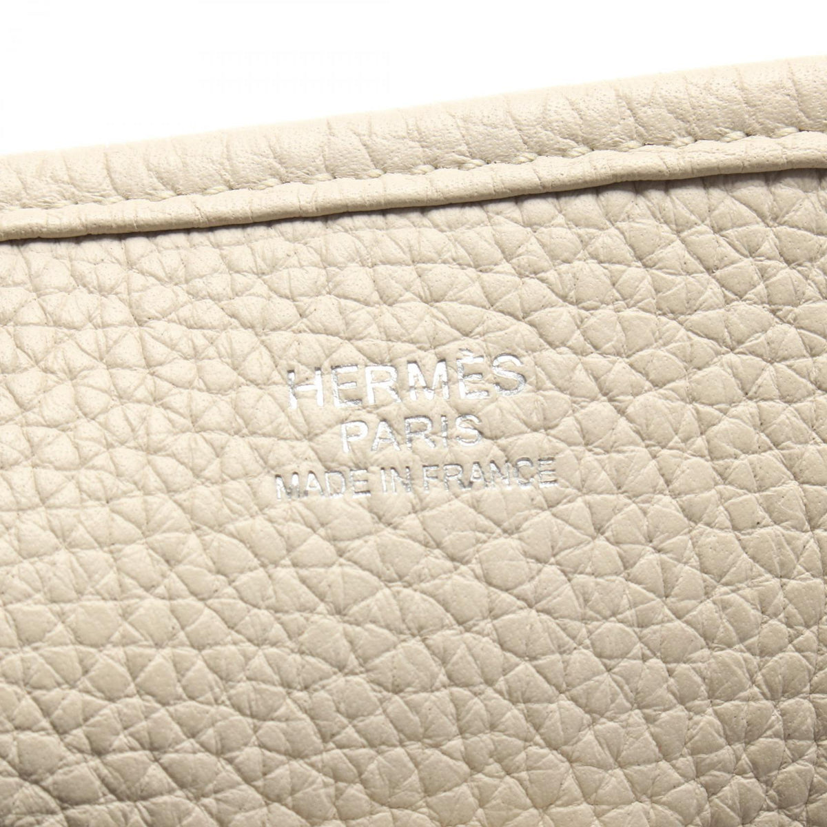 HERMES Evelyne 3 Troyes PM Shoulder BagBeton Beton Beige Taurillon Clemence Other Taurillon Clemence 2107601159200