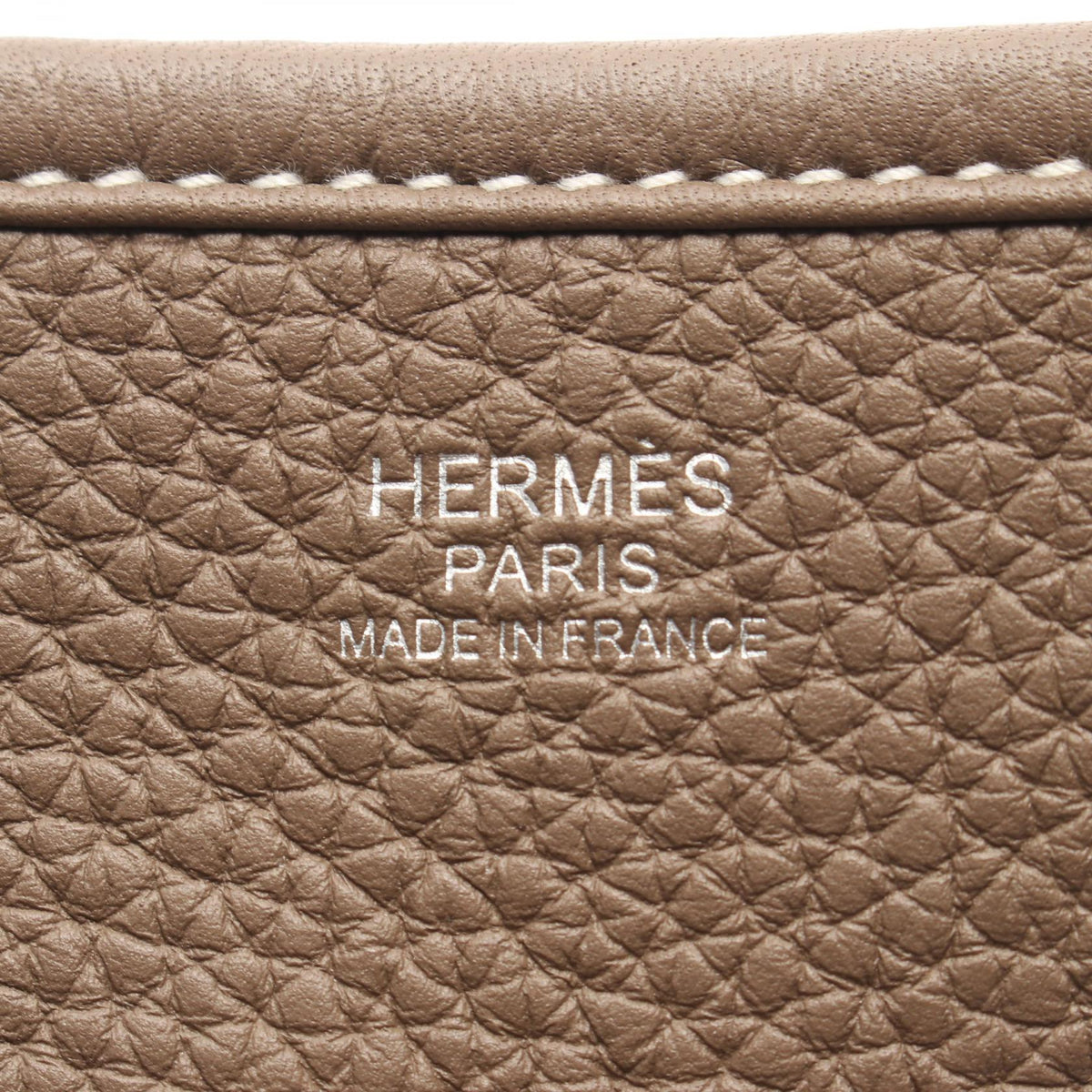 HERMES Evelyne 3 Trois PM Etoupe Grey Shoulder BagEtoupe Grey Etoupe Grey Gray Taurillon Clemence leather 2107601159217
