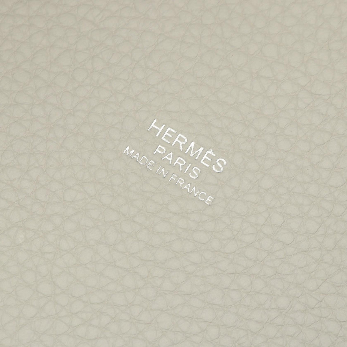 HERMES Picotin Lock PM HandbagPearl grey Pearl grey Gray Taurillon Clemence leather Taurillon Clemence 2101219927732