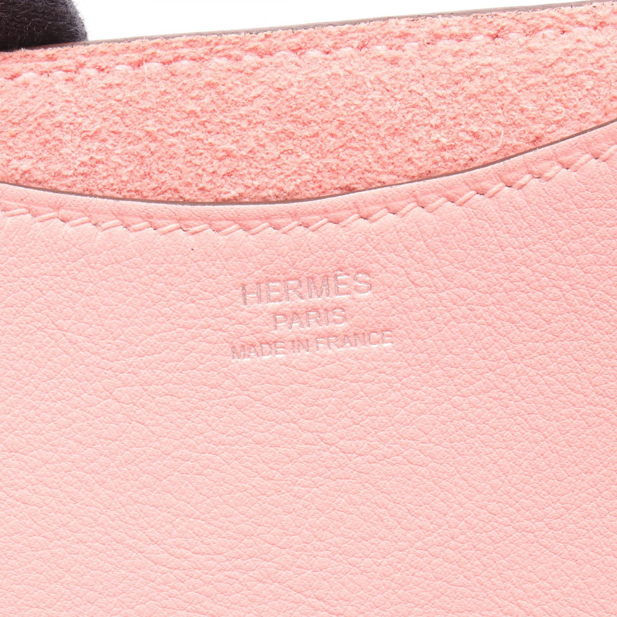 HERMES in the loop 18 HandbagRose sakura Rose sakura Pink Taurillon Clemence leather Calfskin (cowhide) Taurillon Clemence / Veau Swift leather 2101219927664